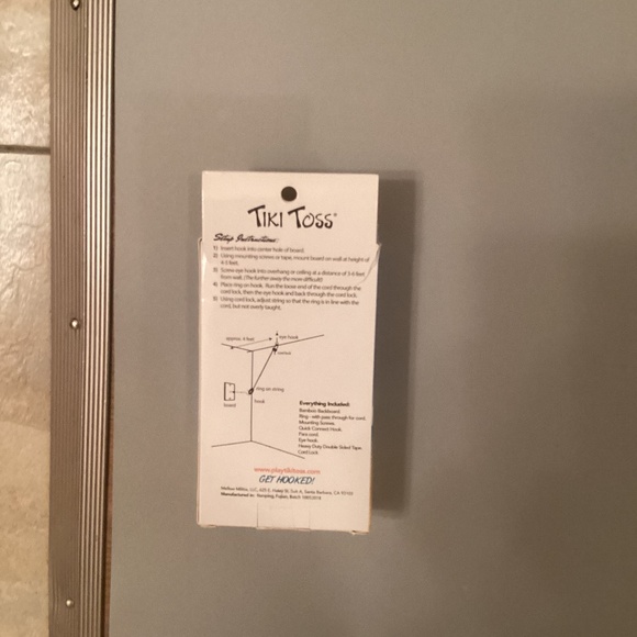 Tiki Toss hook & ring toss - Picture 4 of 6